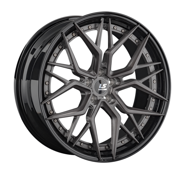 Кованый диск LS FG35 ALBRSD-GM/BK