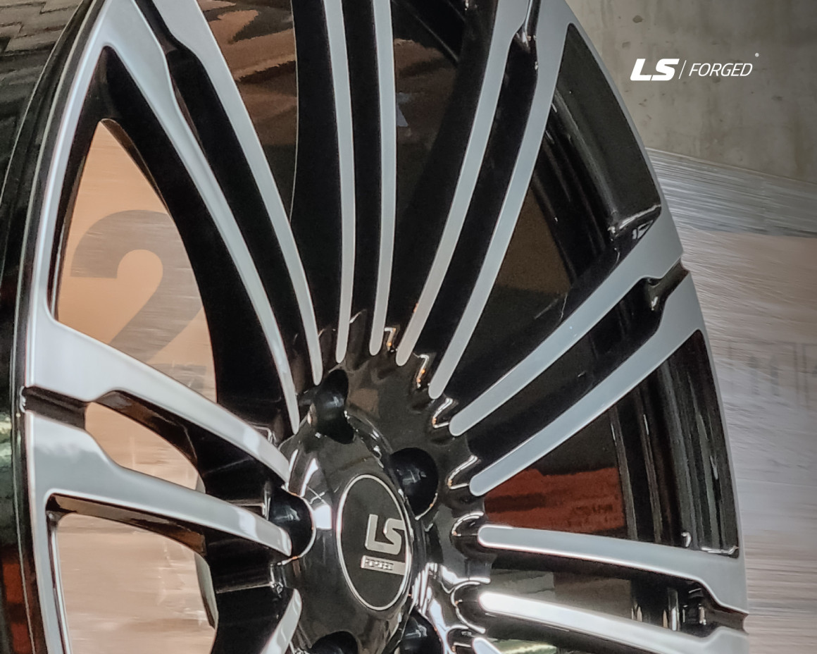 Кованые диски на дисках LS FG16 - фото 3