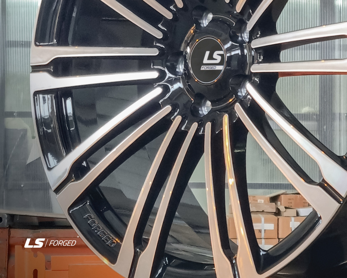 Кованые диски на дисках LS FG16 - фото 5