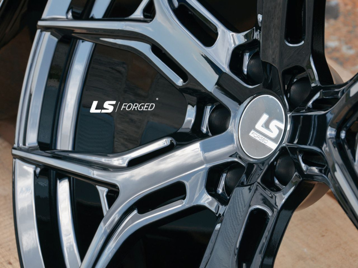 Кованые диски на дисках LS FG14 - фото 5