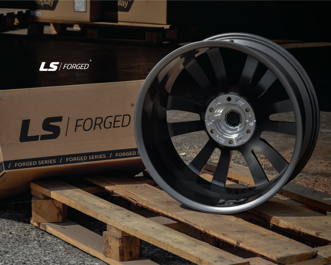 Кованые диски на дисках LS FG15 - фото 4