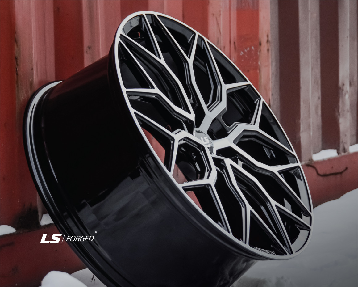Кованые диски на дисках LS FG13 - фото 5