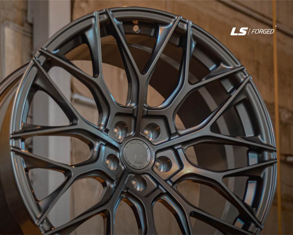 Кованые диски на дисках LS FG10 - фото 4