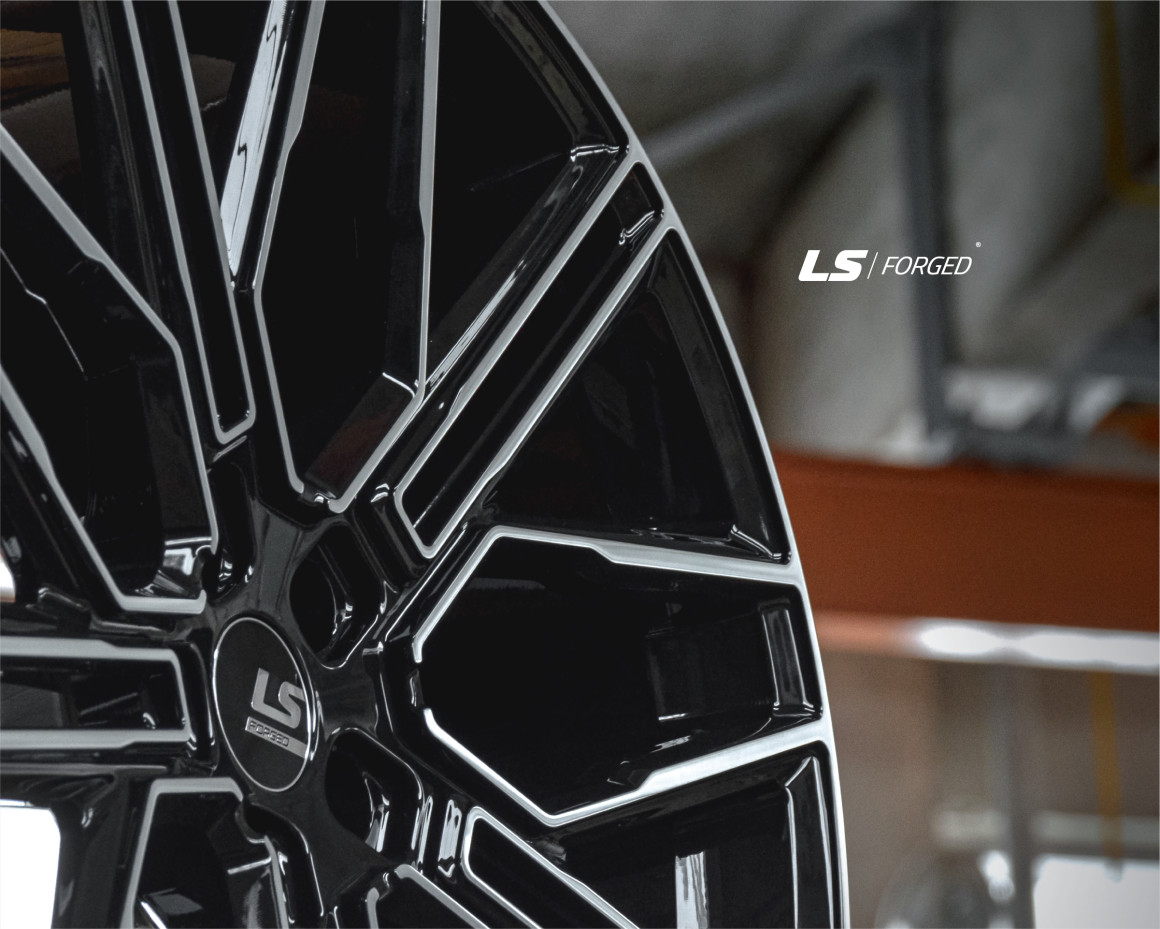 Кованые диски на дисках LS FG08 - фото 3