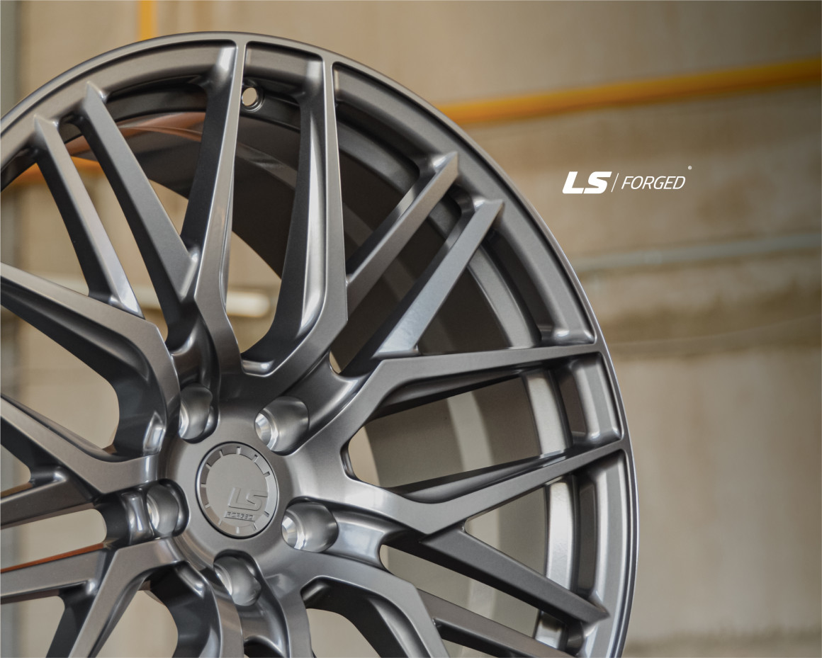 Кованые диски на дисках LS FG04 - фото 5