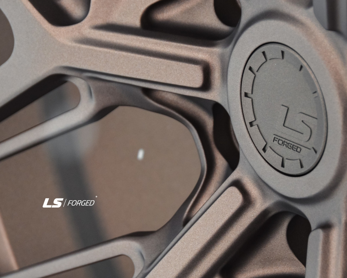 Кованые диски на дисках LS FG53  - фото 3