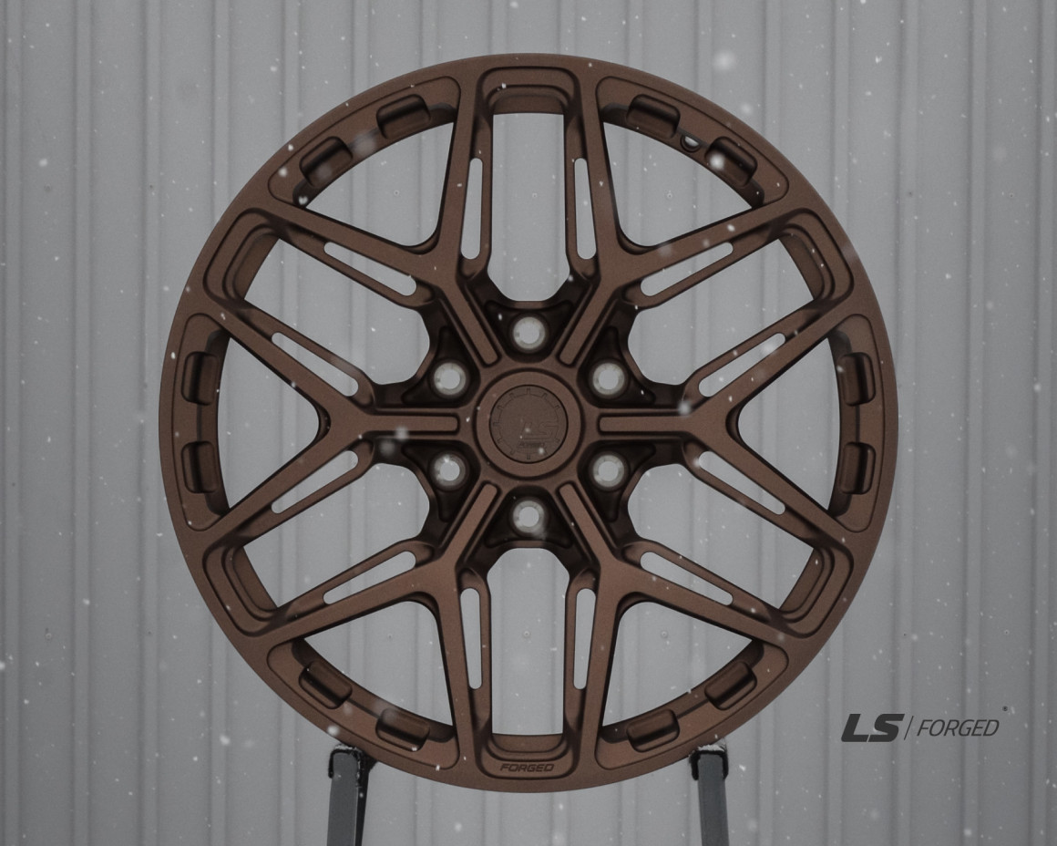 Кованые диски на дисках LS FG53  - фото 5