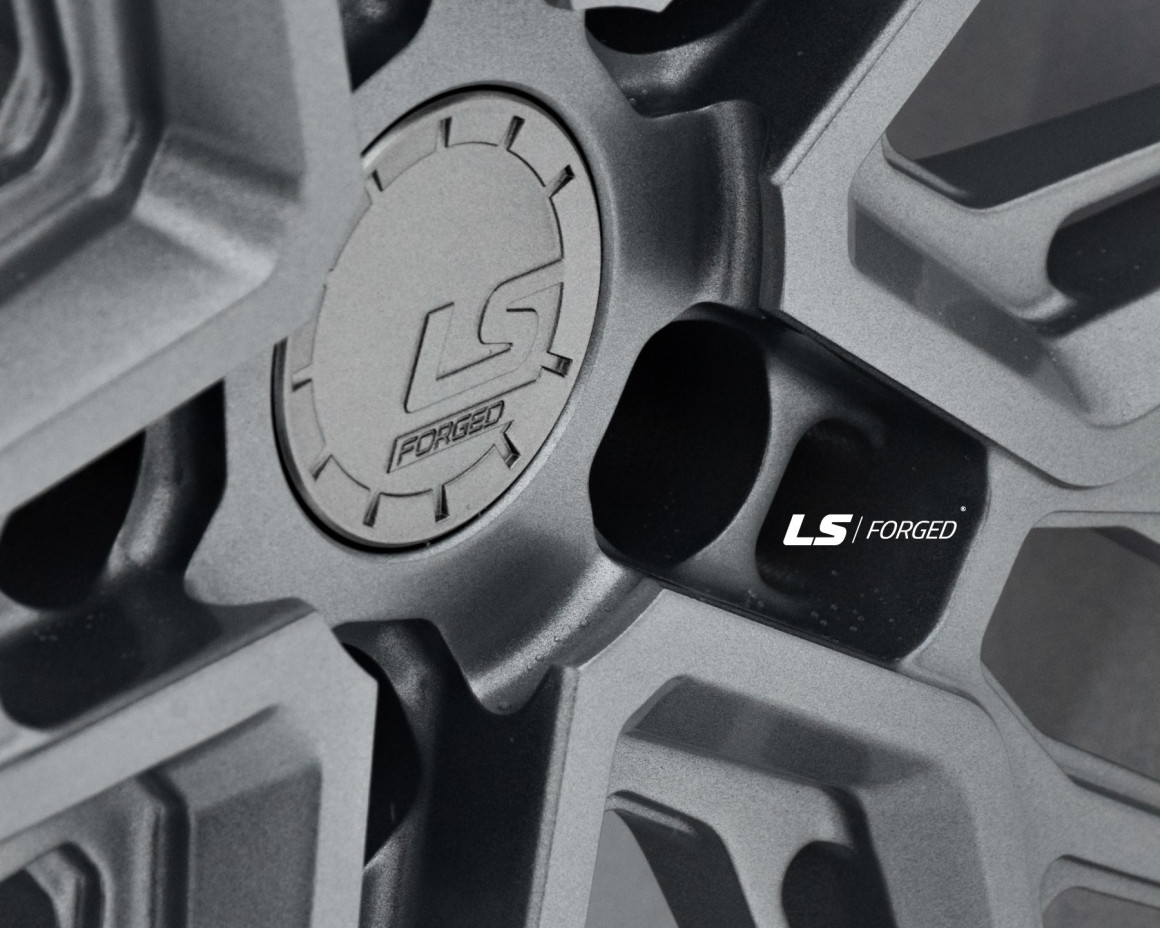 Кованые диски на дисках LS FG58 - фото 3