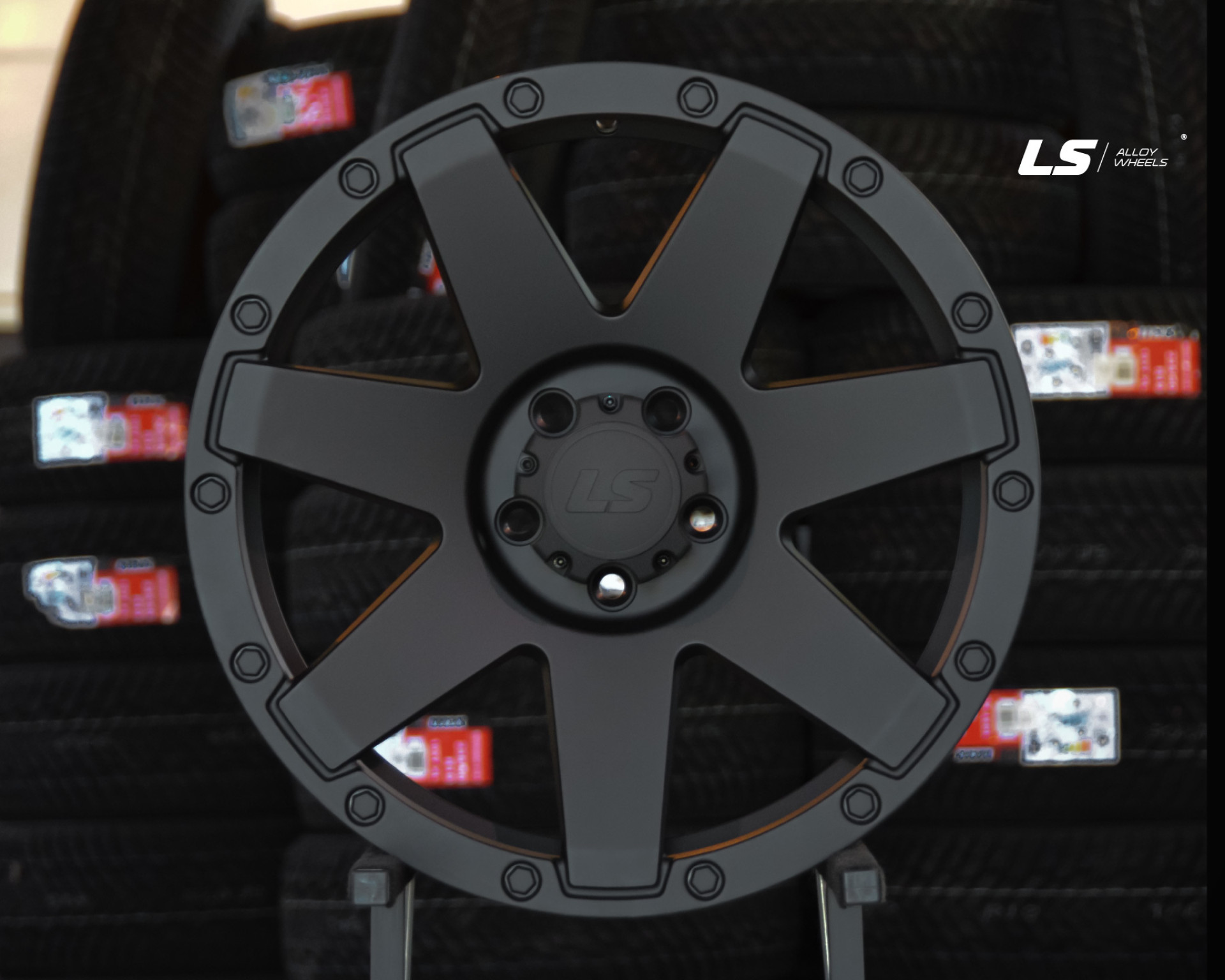 Литые диски на дисках LS 881 - фото 1