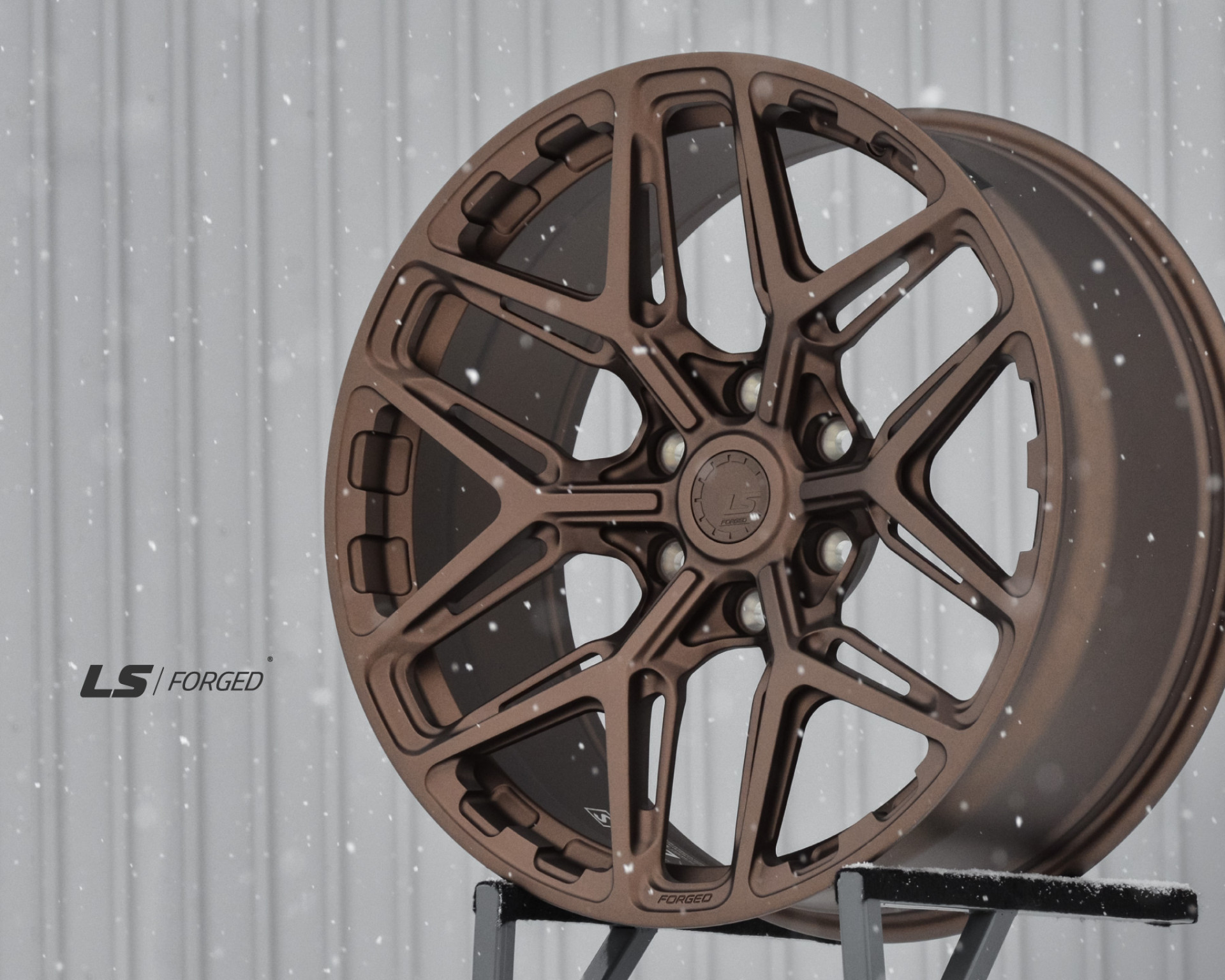 Кованые диски на дисках LS FG53  - фото 1